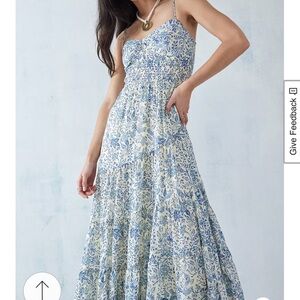 Free People Sundrenched Printed Dress